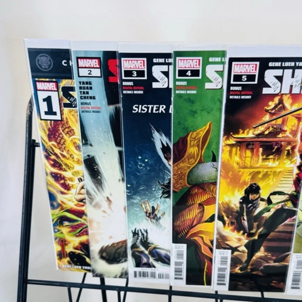 Shang Chi  1-5 VS 1-12 Ten Rings 1-6 & Master 10 Rings 1 lot‎ 2021-2023 Series